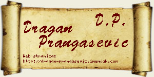 Dragan Prangašević vizit kartica